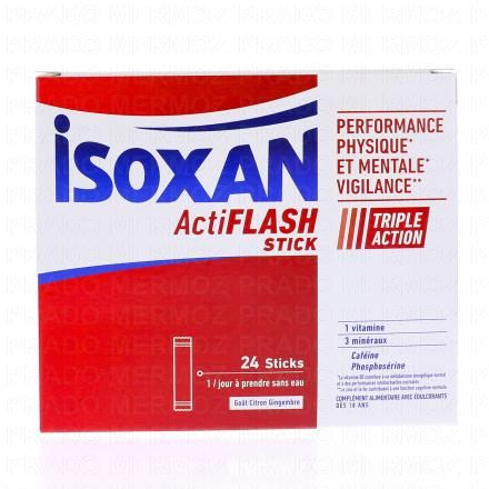 ActiFlash goût citron/gingembre sticks x 24