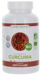 L'Herbôthicaire Poudre de Curcuma Bio 180 Gélules - Pot 180 gélules