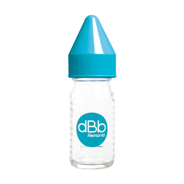 Biberon Jus de Fruit Régul'Air Verre Bleu Turquoise 110ml