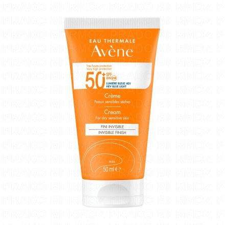 AVENE Crème solaire SPF50+ tube 50ml