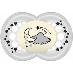 Baby Soother Silicone Original Night + 6 M Pack D