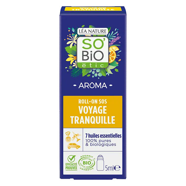 So'Bio Étic Roll-On SOS Mal des Transports Bio 5ml