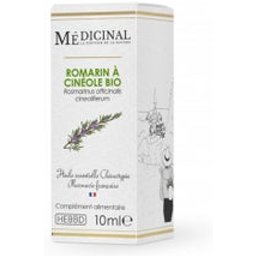 Medicinal Huile Essentielle Romarin Cineole Bio 10ml