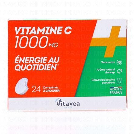 Vitamine C 1000mg 24 comprimés à croquer