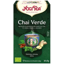 Yogi Thé chai verde 17 bolsas 17 bolsas
