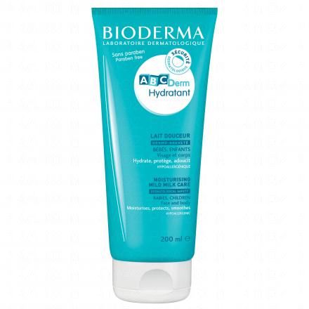 ABCDerm - Lait de soin hydratant bébé visage & corps tube 200ml
