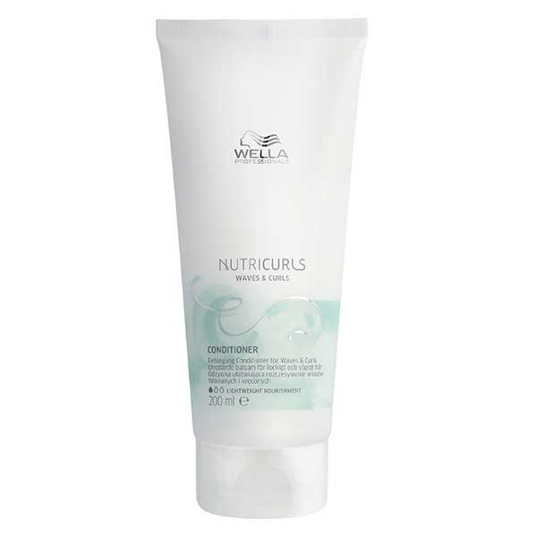 Nutricurls Après-shampoing démêlant pour cheveux ondulés et bouclés 200ml