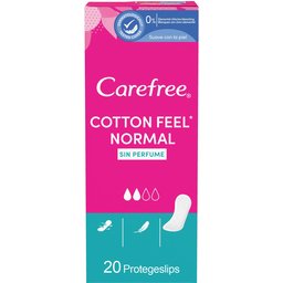 Cotton Toallas Diarias 20uds