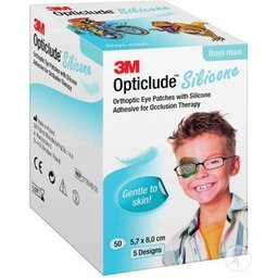 Opticlude Patchs Silicone Boy Maxi 50uds
