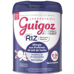 Guigoz Expert Riz Alternative Végétale - Dès la naissance