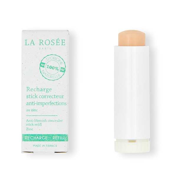 La Rosée recharge stick correcteur teinté anti-imperfections au zinc - 5,5 g