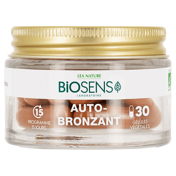 Auto-Bronzant Bio 30 gélules végétales