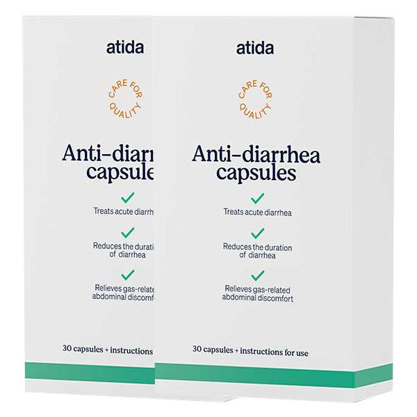 Anti-diarrhée 30 gélules x 2