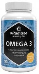 Oméga 3 1000 mg à Haute Dose 90 Capsules - Pot 90 capsules