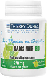 Radis Noir BIO 270 mg : Conditionnement - 180 gélules