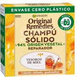 Original Remedies Shampoing Solide Trésors de Miel 60g