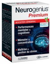 Neurogenius Premium 60 Comprimés - Boîte 60 comprimés