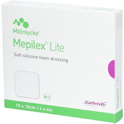 Mölnlycke® Mepilex® Lite Pansement hydrocellulaire siliconé 10 x 10 cm