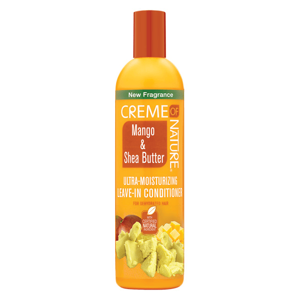 Creme of Nature, CNI, Soin sans rinçage ultra-hydratant à la mangue, 250ml
