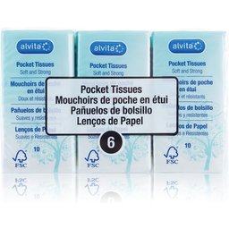 papier mouchoir en papier 6 pcs