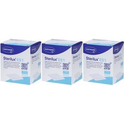 Stérilux® ES 1 Compresses de gaze hydrophile 8 Plis 5 cm x 5 cm