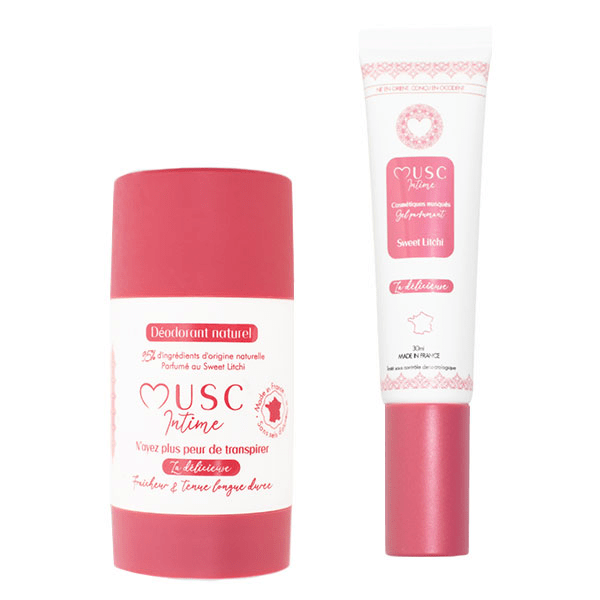 Duo Parfumé Sweet Litchi Déodorant 50g et Gel Parfumé 30ml