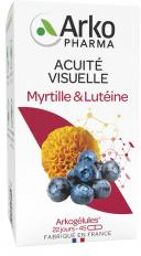 Arkogelules Myrtille & Lutéine 45 Gélules - Pot 45 gélules