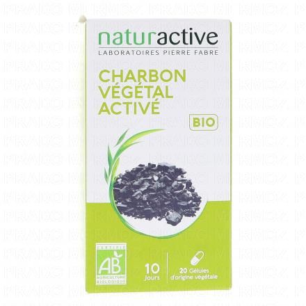 Charbon végétal activé bio x20 gélules