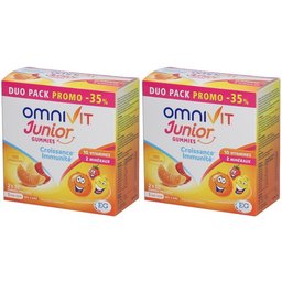 Junior Gummies | Multivitamine pour la Croissance & l'Immunité