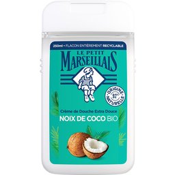 Douche Crème Hydratante à l'huile de Coco, 250 ml