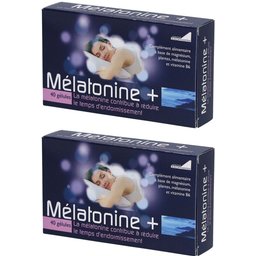 Melatonine+ étui de 40 gélules
