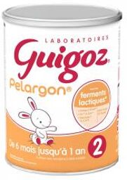 Pelargon Lait 2ème Âge Dès 6 Mois Jusqu'à 1 An 780 g - Pot 780 g
