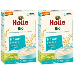 Bouillie de flocons d'avoine bio