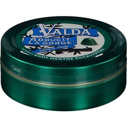 Valda Gommes Sans Sucres Goût Menthe Eucalyptus 50g