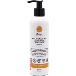 Peeling Natural Pétalos Rosa con Aloe Vera y Lava Volcánica 250ml