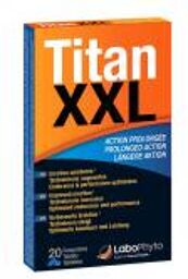 Booster de Virilité et Vitalité Masculine   Comprimés Titan XXL - 20 unités - Boîte 20 comprimés