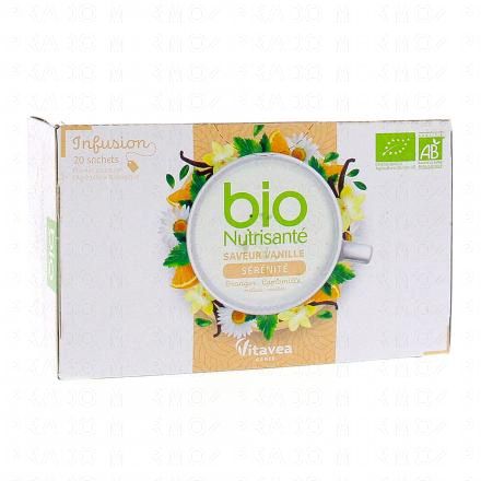 Infusion bio sérénité saveur vanille x20 sachets