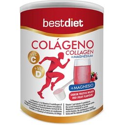 Collagène Magnésium Poudre Fruits Rouges 250g