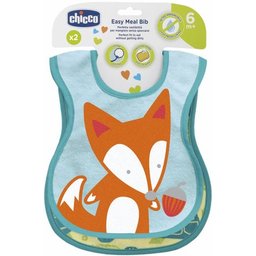 Set Bavoirs Coton Neutre 6M+ 2uts