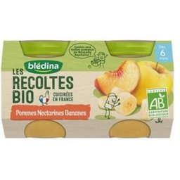 Pot Bio Pommes Nectarines Bana