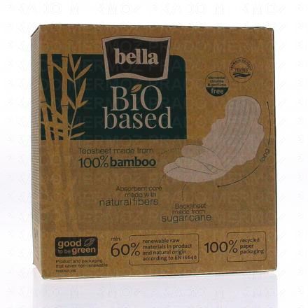 Bio Based Serviettes hygéniques bambou ultra long x8