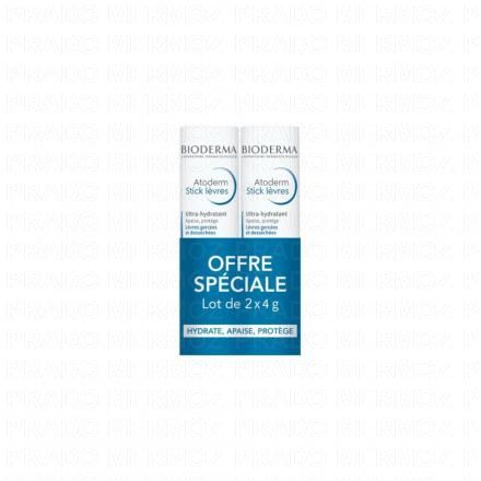 Atoderm - Stick Lèvres hydratant lot de 2