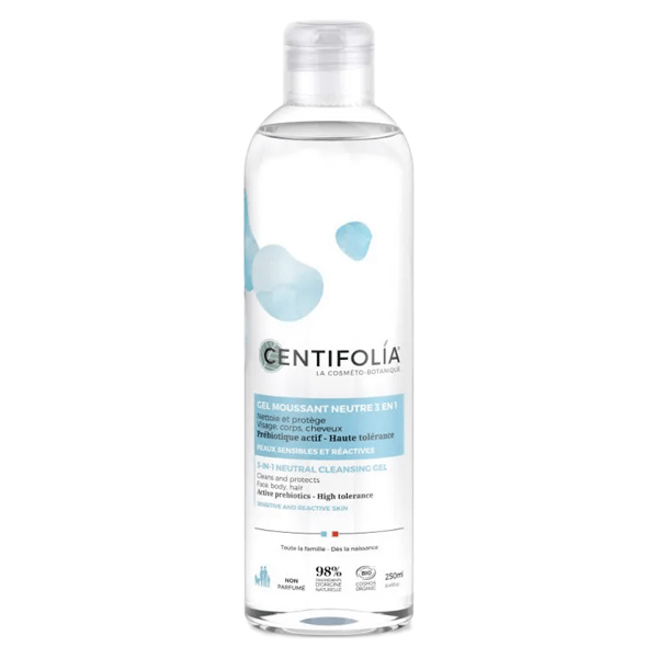 Neutre Gel Moussant 3 en 1 Bio 250ml