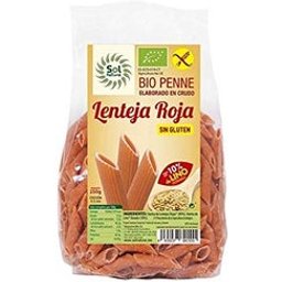 Macaroni Lentilles rouges Lin S/G 250g