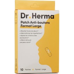 Patch Anti-Boutons Format Large 10 Patches