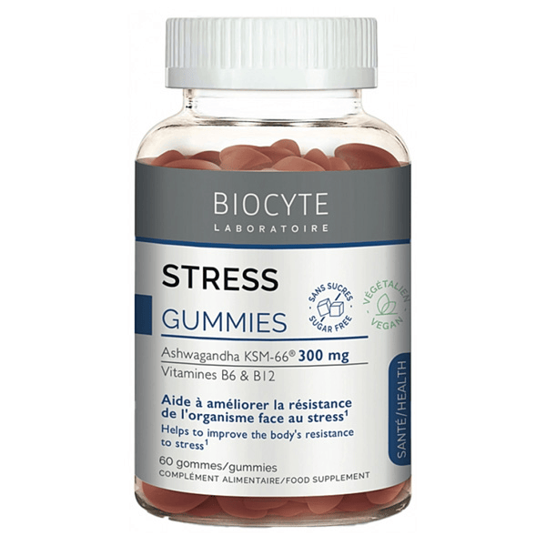 Gummies Stress - Fatigue, Anti-Stess - Vitamine B6 - 60 gummies