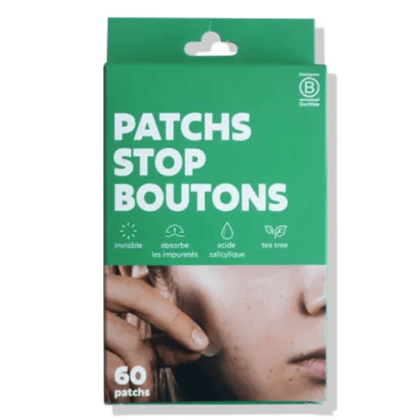 Eolys Patchs Stop Boutons boite - 60 patchs