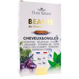 Belleza Femenina Cabello y Uñas 20x15ml
