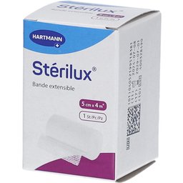 Stérilux Bande extensible 5 cm x 4 m