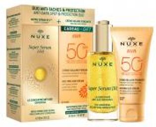 Super Sérum [10] 30 ml + Sun Crème Solaire Fondante SPF50 Visage 50 ml Offerte - Lot 2 produits
